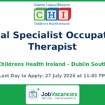 Clinical Specialist Occupational Therapist Jobs in Dublin
