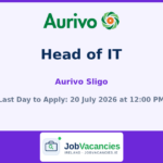 Head of IT – Aurivo, Sligo