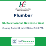 Plumber – St. Ita’s Hospital, Newcastle West