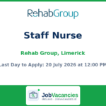 Staff Nurse — Rehab Group, Limerick