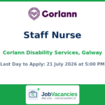Staff Nurse — Corlann Disability Services, Galway